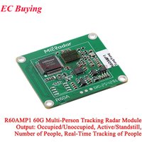R60AMP1 60G 60GHZ Multi-person Trajectory Radar Millimeter Wave Sensor Module Trajectory Tracking Human Presence Sensing