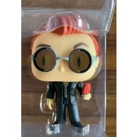 Trendy Toy 2025 Funko Pop Good Omens Azirphale 1077# & Crowley 1078#Action Figures Collection Model For Kids Toys