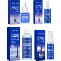 Hair Growth Serum Copper Peptides Scalp Treatment Repair Damaged Frizzy Nourish Soft Shine Smoothing Hair Strengthening Shampoo image 4