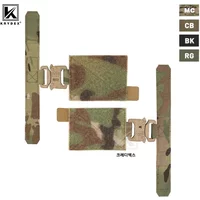 Adapter do pasu taktycznego KRYDEX, zestaw metalowych klamer szybkiego zwalniania do kamizelki taktycznej FCPC V5 AVS, pasu Molle.