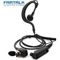 PTT Earpiece Headset for SEPURA STP8000 STP8030 STP8035 STP8038 STP8040 STP8080 Walkie Talkie Two Way Radio Earphone Mic