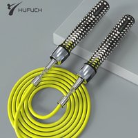 Ueghererope Exercise Jump Ropes For Men Women's Weight Loss Fitness Bearing Pvc Coated Steel Wire Beginner's Model