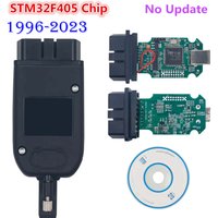 Top V23.3.1 STM32F429 STM32F405 For VAG HEX V2 OBD2 Connector Interface For VW AUDI Skoda Seat Unlimited VINs 1996-2023