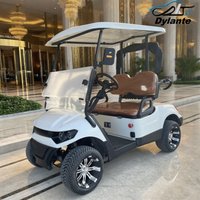 CE Certified New High Quality 72V Lithium Street Legal Electric Golf Cart With Folding Windshield Side Mirror With Turning Light