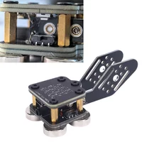 CW Keyer Automatic Trainer PCB 4 Nd Magnet Bases 3.5mm and Type-C Interface 2 Channel Double Paddle Automatic Morse Code Key