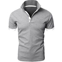 Polos à manches courtes pour hommes, chemises décontractées, coupe cintrée, conçues de base, hauts Anti-rides à séchage rapide