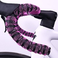 3D Silicone Road Bike Handlebar Tape Anti-Slip Shock Bicycle Handle Tape Cycling Drop Bar Tape Handlebar Wrap Straps Accessories