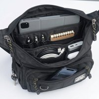 Design Oxford Shoulder Bag Large Capacity Single Shoulder Men's Casual Multi-layer Pocket Fashion Crossbody Luxury Messenger Bag