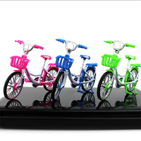 1:10 Mini Model Alloy Biycle Diecast Decoration Model Finger City Metal Bike Adult Simulation Collection Gifts Toys for boys
