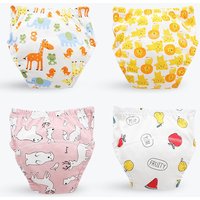 Baby Training Pants Nowborn Bebé Cloth Diaper Reusable Washable Cotton Elastic Waist Cloth Diapers Nappies Underwear
