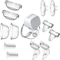 Electric Breast Pump Replacement Accessory Includes 2PCS Duckbill Soft Food-Grade Silicone for INS Wearable Breast Pump