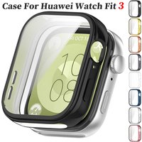 Full Cover For Huawei Watch Fit 3 SmartWatch TPU Screen Protector Case Protective Frame Bumper Shell for Huawei Fit3 Accessories