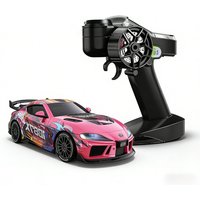 JXC RC Drift Car 1:43 Supra 1087X Mini 2.4G Simulation Remote Control Racing Car For Adult Hobby Vehicle Toy Kid Gift SP4301