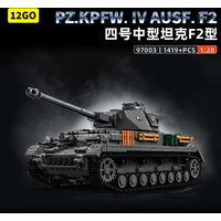 MAUS TANK E-100 Heavy Tank Leopard G-type Tank Building Blocks Toy Creative Toy Series Tank Model DIY Assembly Kit Birthday Gift