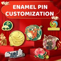 Custom Logo Enamel Pin Customized Soft Enamel Lapel Pin For Clothes Accessories Personalized Metal Hard Enamel Pin For Party