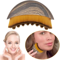 1pcs Lymphatic Contour Face Brush Ergonomically Designed To Fit Sculpting Drainage Massager for Face The Skin Precisely New