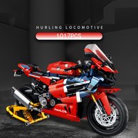 Technical Scale Simulation Japan Honda Motorcycle CBR 1000 RR RSP Building Block Assemble Model Brick Toy For Kids Gifts