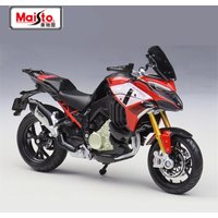 Maisto 1:18 Ducati Multistrada V4 Alloy Race Motorcycle Model Simulation Diecast Metal Street Sports Motorcycle Model Kids Gifts