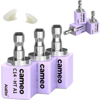 5PCS/Box Dentistry Lithium Disilicate C14 Translucency Glass Ceramic Blocks HT/LT for CAD CAM Dental Veneer Materials Tools