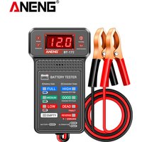ANENG BT-172 12V Automotive Battery Tester Beep Alarm Positive and Negative Reverse Connection Prompt Battery Quality Test Tool
