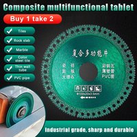 3/6/9Pcs Buy 1 Take 2 6 In 1 Diamond Cutting Disc Multi Tile Rock Slab Marble Steel Tile Iron Grinder Cutting Saw Blades·