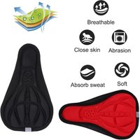 AliExpress NONE 1PC Bicycle Saddle Cover 3D Soft Thickened Sponge Pad for MTB Breathable Outdoor Cycling Seat Cushion Bike Accessories