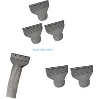 G8TC Air Conditioning Ventilation System Adapter Flexible Exhaust Pipe Connection ABS Texture User Friendly Installation