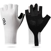 AliExpress Bicycle riding gloves half finger men's summer outdoor sports shock-absorbing anti slip fishing road riding gloves