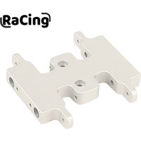 1pc Aluminum Alloy Gearbox Mount Transmission Plate Gearbox Base for SCX24 C10 JLU Deadbolt Gladiator Bronco 1/24 Crawler Car