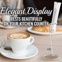 Electric milk frother, milk coffee mixer, handheld electric egg beater, 3-speed cake cream maker, kitchen batter mixer
