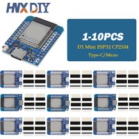 1-10PCS D1 MINI ESP32 WiFi+Bluetooth ESP-32 CP2104 Serial Chip Internet Of Things Development Board