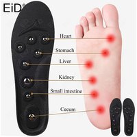 EiD Magnetic Therapy Foot Acupressure Insole Men Women Magnet Massage Sports Cushion Inserts Relaxation Insole Comfort Soles