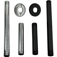 Shower Arm With O-Ring Flange Both Soldered G1/2 Tapered Threads stainless steel for Rain Shower Head