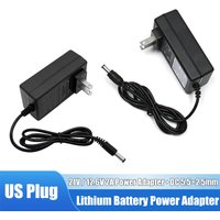 US Plug 21V/12.6V 2A Power Adapter DC 5.5x2.5mm AC 100-240V Lithium Battery Charger for Drill Screwdriver Electric Tool Battery