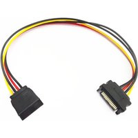 SATA 15PIN Cable Male to Female Plug Extend Cord 50cm for PC Computer HDD Hard Disk Connect Charging Wire SATA Serial Port Line