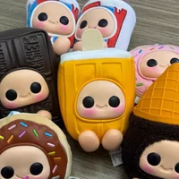 In Stock Hyojo Squishy Squeeze Series Blind Boxs Soft Vinyl Face Squeeze Cute Doll Stress Relief Ornament Surprise Boxs Toy Gift