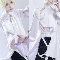 Luka Cosplay Anime Alien Stage Costume Wig Fancy Party Clothing Tailing Suit Halloween Carnival Uniforms Occupy My Heart Man