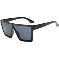 Retro Oversized Sunglasses Anti Ultraviolet Y2K New Fashion Korean Style Brand Hip Pop Eyewear Outdoor UV400 Protection