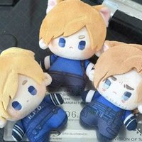 New 10cm Resident Evil Leon Plush Doll Pendant Cute different expressions Stuffed Doll Keychain Toy Birthday Gift For Fans