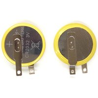 5pcs/lot CR2032 3V Coin Cell Batteries Button 2032 Battery Factory 210mAh Tabs Solder Foot Soldering Welding Battery.