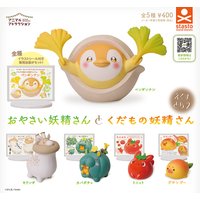Stasto capsule toys kawaii Animal Attraction Vegetable Fruit Fairy Extra 2 mango hippo seal penguin tomato gashapon figures