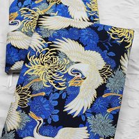 Soft Cloth Adjustable Book Cover Sleeve for A5 A6 A4 B5 Hardcover Notebook Japanese Style Flower Pattern Textbook Protector