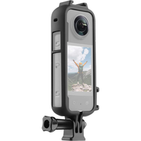 X3/X4 Protective Frame Anti-wear Cover Case with Adapter Mount Screw for Insta360 X3 Insta 360 X4 Action Camera Accessories