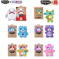 Official Fuggler x Jaws Great White Shark Plush Toys Care Bears Leonardo Stuffed Doll TMNT Leonardo Collaboration Series Gifts