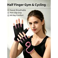 AliExpress GAFASTWO Breathable Half Finger Workout Gloves, Anti-Slip Weight Lifting Gym Gloves, Non-Slip Palm for Cycling, Mountain Climbing, Fitnes