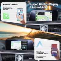 AUTOTOP Wireless CarPlay Android Auto Decoder For Lexus IS RX ES GS NX LS RC UX LC CT200h NX300 AirPlay Car Module Functions