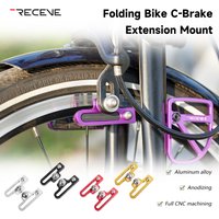 RECEVE Folding Bike C Brake Extension Mount C Type Caliper Brake Extend Adapter Aluminum Alloy Caliper Brake Extension Adapter