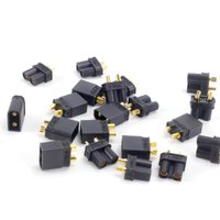 5/10/15 pairs of XT30-U male and female bullet connectors; with heat shrink tubing; power battery plug for RC lithium batteries