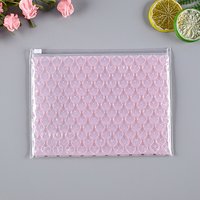 Zipper Lock Blase Tasche Rosa Blau Umschlag Herzförmige Blase Mailer Post Express Verpackung Tasche Kunststoff Druckverschluss Tasche Großhandel