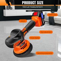 21V Cordless Car Polisher, 22-Piece Polishing Wax Machine Kit, 8 Variable Speeds for Car Care, Polishing, Waxing, Scratch Removal image 3